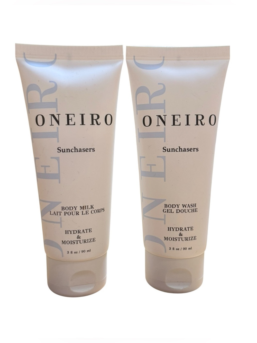 Oneiro Sunchasers Sealed Body Wash & Body Milk Travel Set